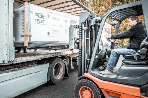 chargement transport groupe électrogène