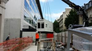 Installation of a Diesel genset for an embassy