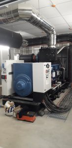 Installation Groupe électrogène Gelec par groupe 2AST - banque française