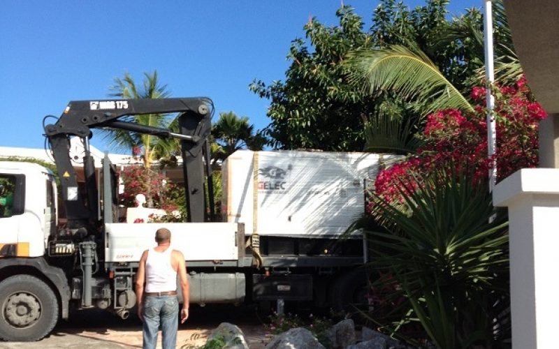 Installation d’un groupe électrogène 200 kVA à Saint Martin !