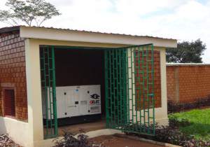 Groupe électrogène diesel école Congo