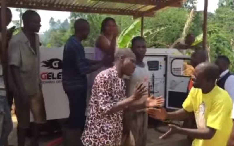 VIDEO: INSTALLATION OF A GELEC GENERATING SET AT A VILLAGE IN CAMEROON