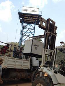 HPOD au Congo pour station de pompage d'eau